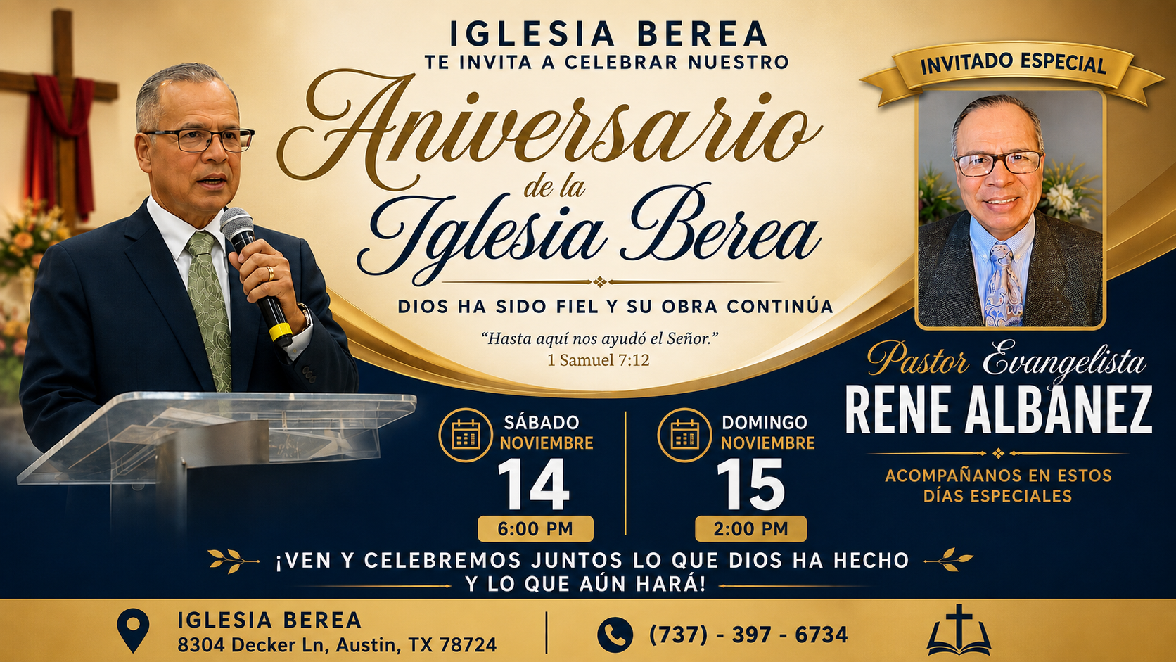 Aniversario de la Iglesia Berea
